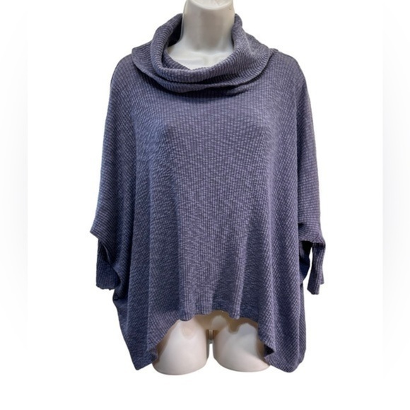 FP Beach Free People World Traveler Pull Over Dolman Sleeve Cowl Neck - Picture 6 of 10